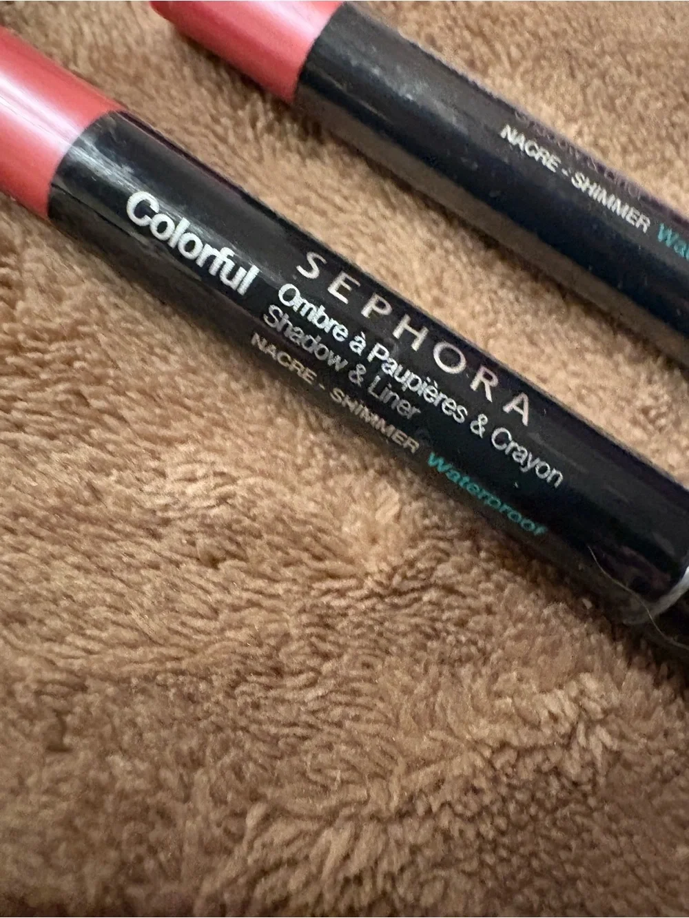 Sephora Colorful Shadow & Liner Crayon - Pink Tip (Set of 2)